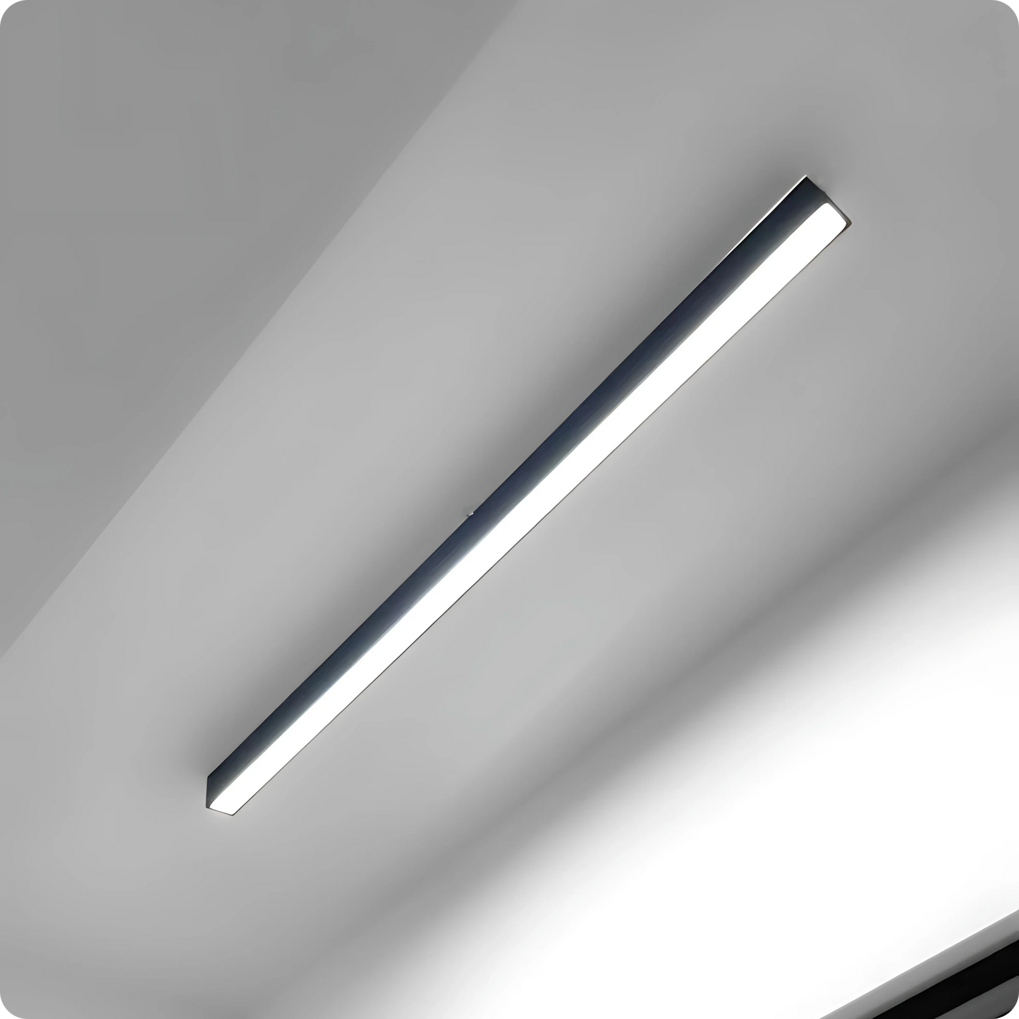 Plafonnier LED Longue Bande - Style Minimaliste Épuré - PlafonnierDeco