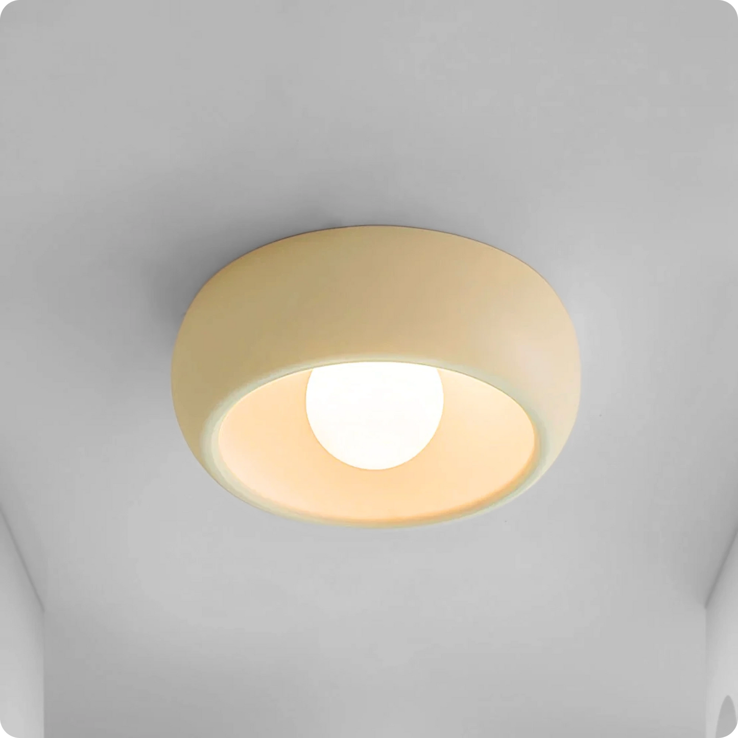 Plafonnier nid d'oiseau rond moderne en métal pour une lumière douce - PlafonnierDeco