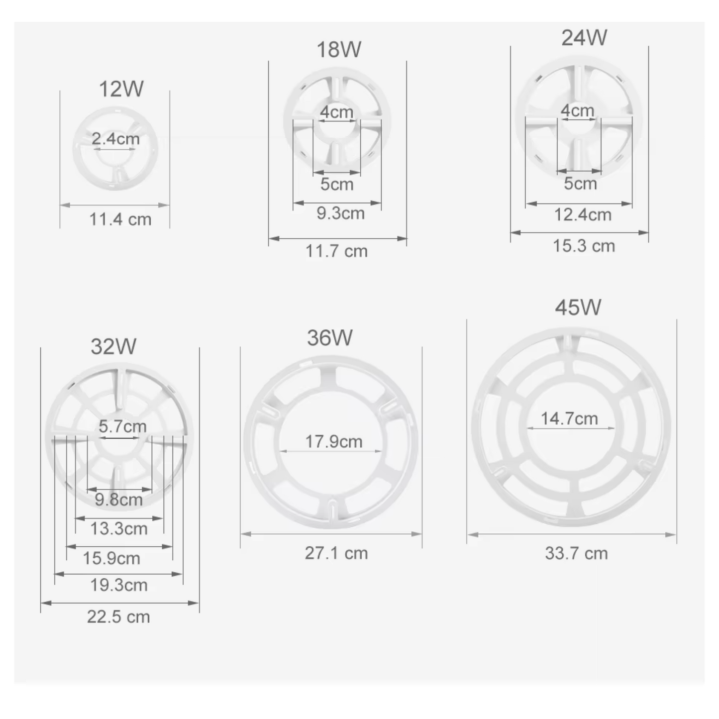 Plafonnier Rond Finition Bois LED | Températures de Couleur Ajustables - PlafonnierDeco