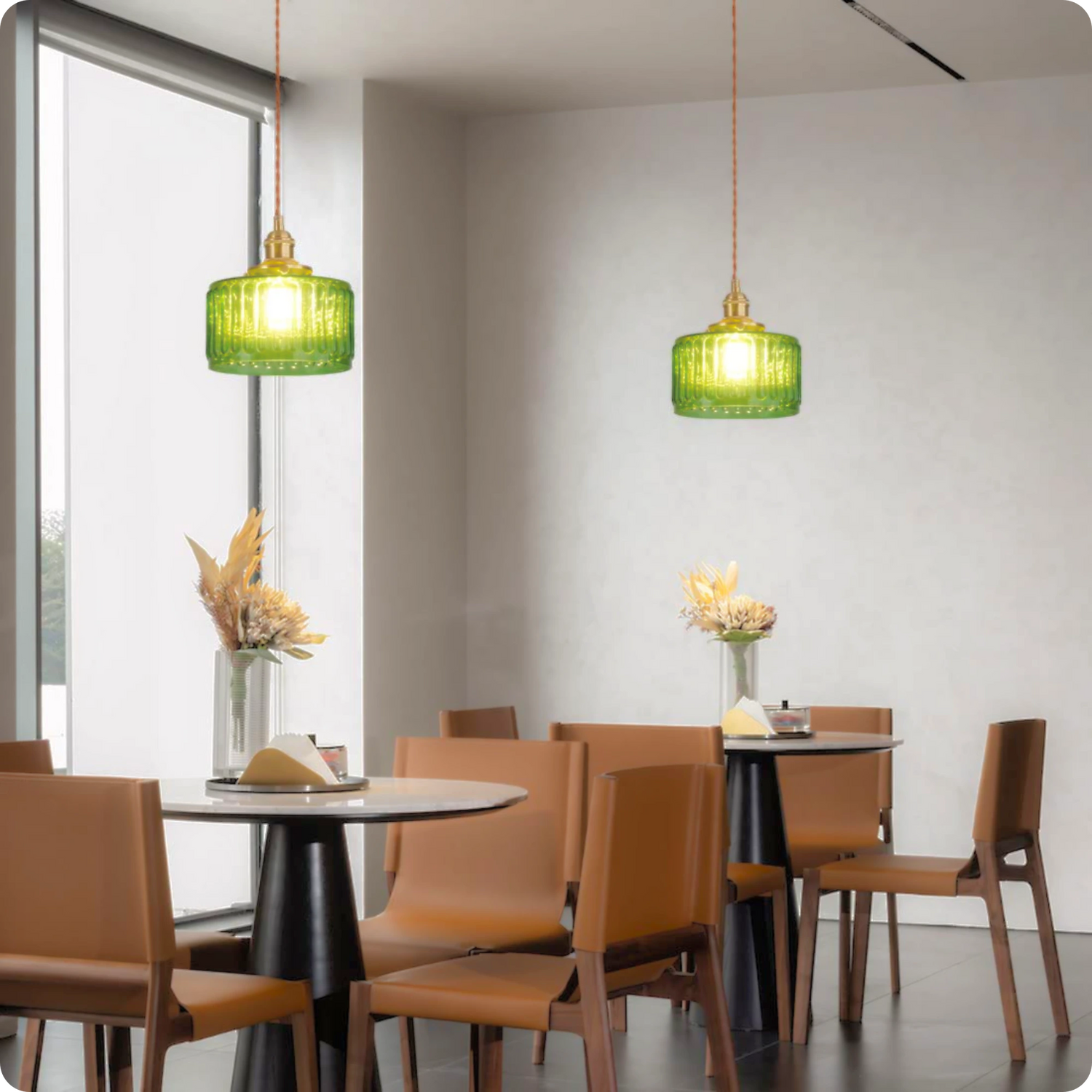 Plafonnier Verre Transparent Suspendu Moderne pour Intérieurs Tendance - PlafonnierDeco