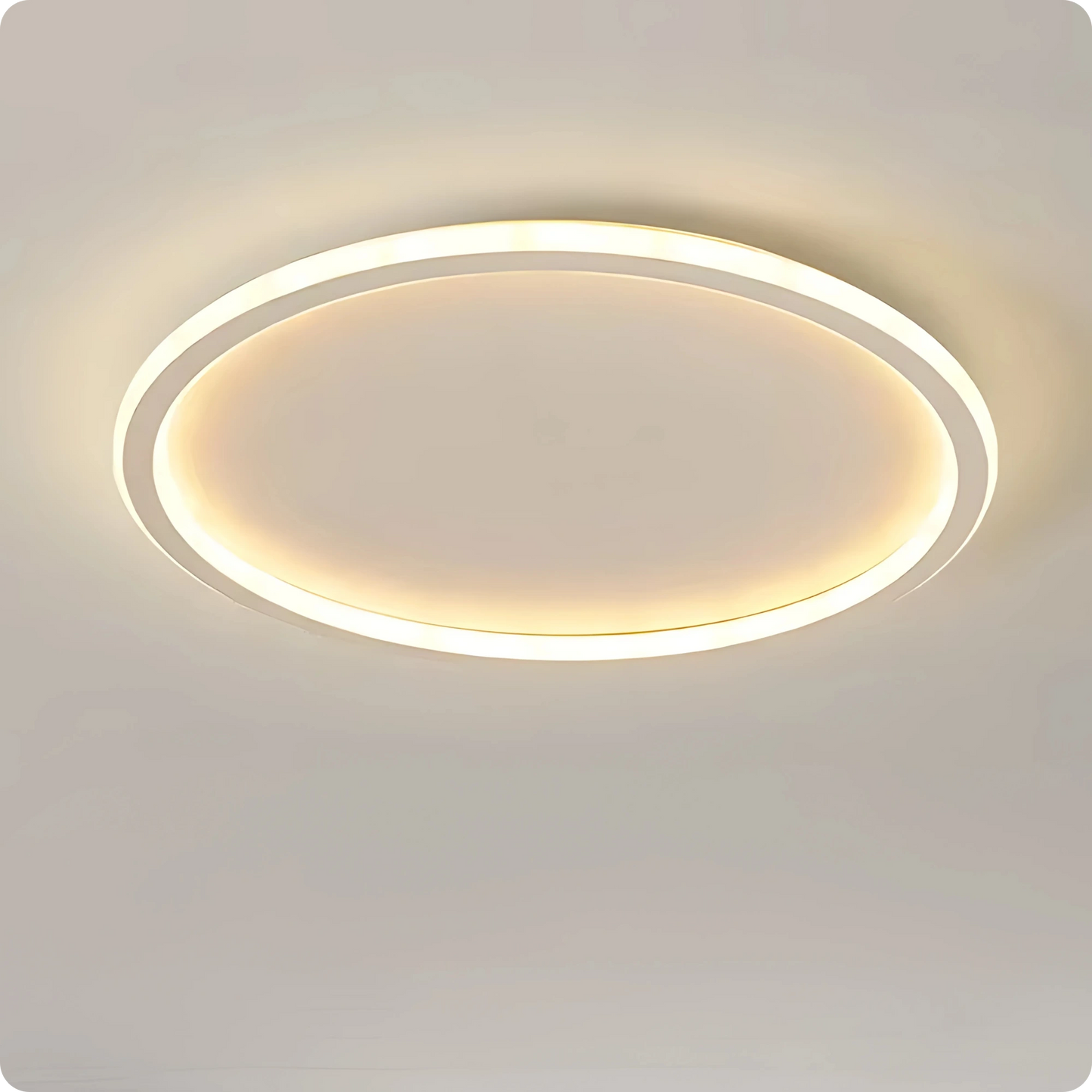 Plafonnier Circulaire Minimaliste LED Dimmable Rond - PlafonnierDeco