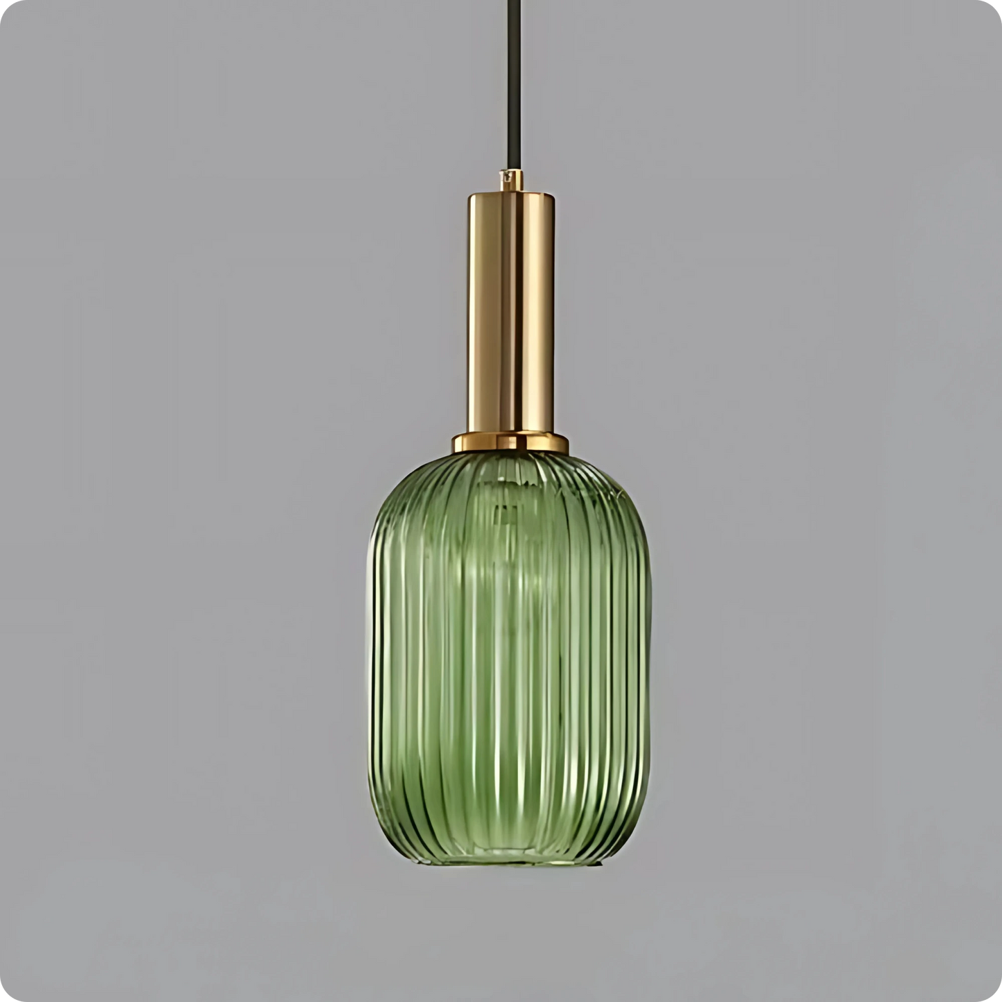 Plafonnier Verre Sculpté Suspendu - Design Moderne Élégant - PlafonnierDeco