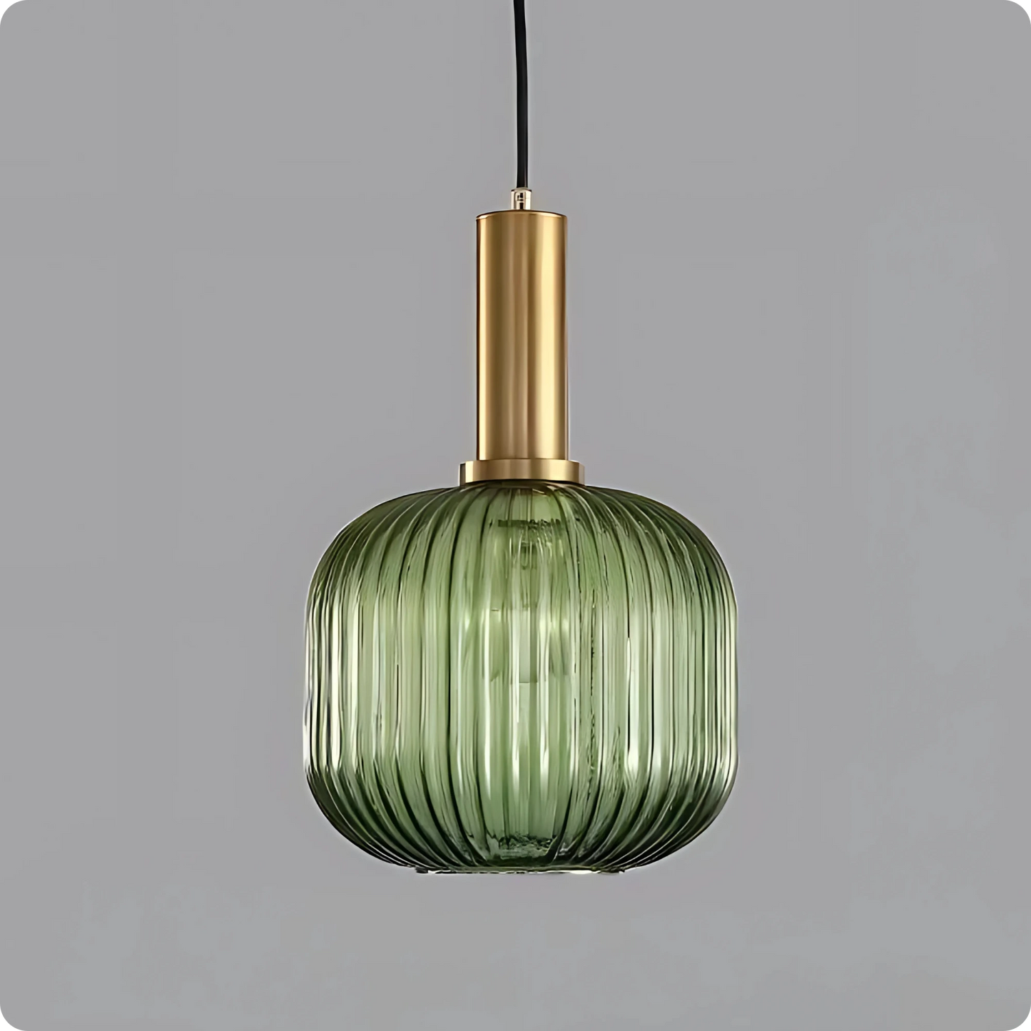 Plafonnier Verre Sculpté Suspendu - Design Moderne Élégant - PlafonnierDeco