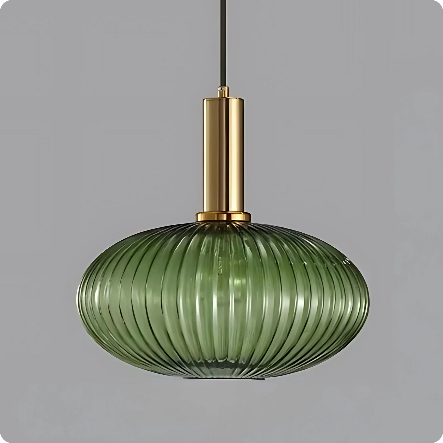 Plafonnier Verre Sculpté Suspendu - Design Moderne Élégant - PlafonnierDeco