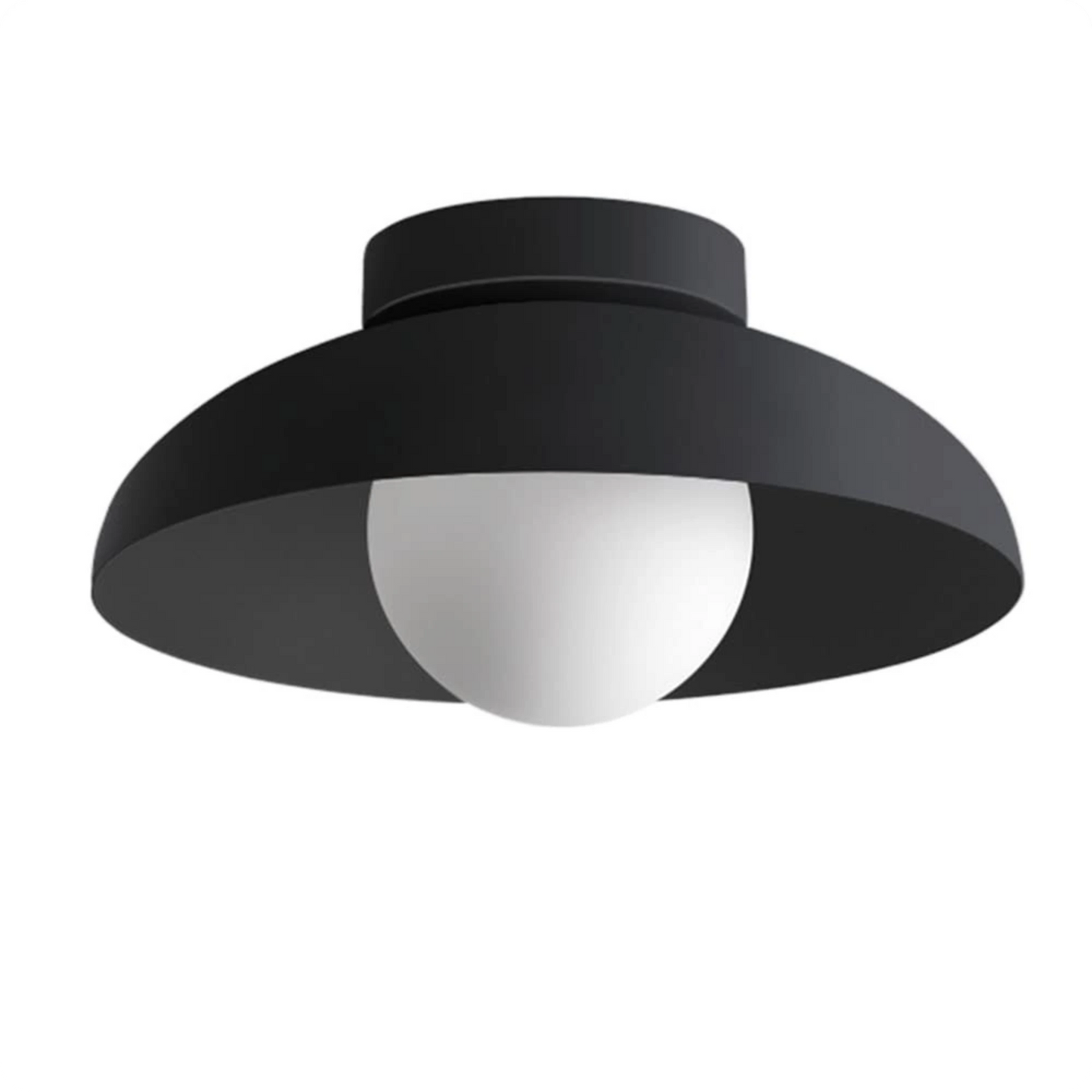 Plafonnier moderne en fer et verre avec style raffiné pour intérieur chic - PlafonnierDeco
