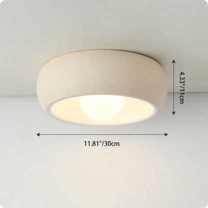 Plafonnier nid d'oiseau rond moderne en métal pour une lumière douce - PlafonnierDeco