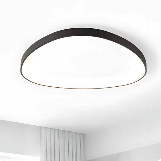 Plafonnier Design Moderne Semi-encastré LED à intensité variable - PlafonnierDeco