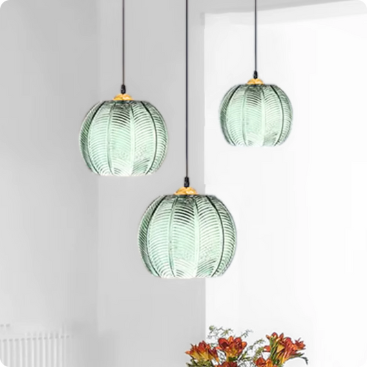 Plafonnier Design Verre Soufflé pour Ambiance Tamisée - PlafonnierDeco