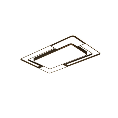 Plafonnier LED Moderne Métal Dimmable + Télécommande