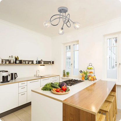 Plafonnier Design Multi-branches Style Moderne LED - PlafonnierDeco