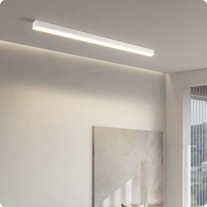 Plafonnier LED Longue Bande - Style Minimaliste Épuré - PlafonnierDeco