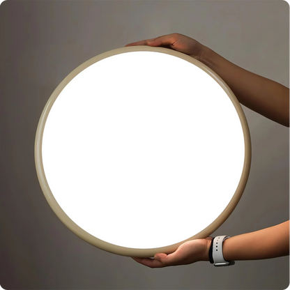 Plafonnier LED rond en métal avec design moderne et décoratif - PlafonnierDeco