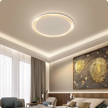 Plafonnier Circulaire Minimaliste LED Dimmable Rond - PlafonnierDeco