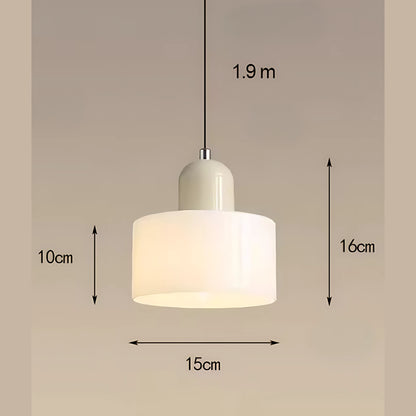 Plafonnier Design Verre Vert Fumé en Suspension Longue LED E27 - PlafonnierDeco