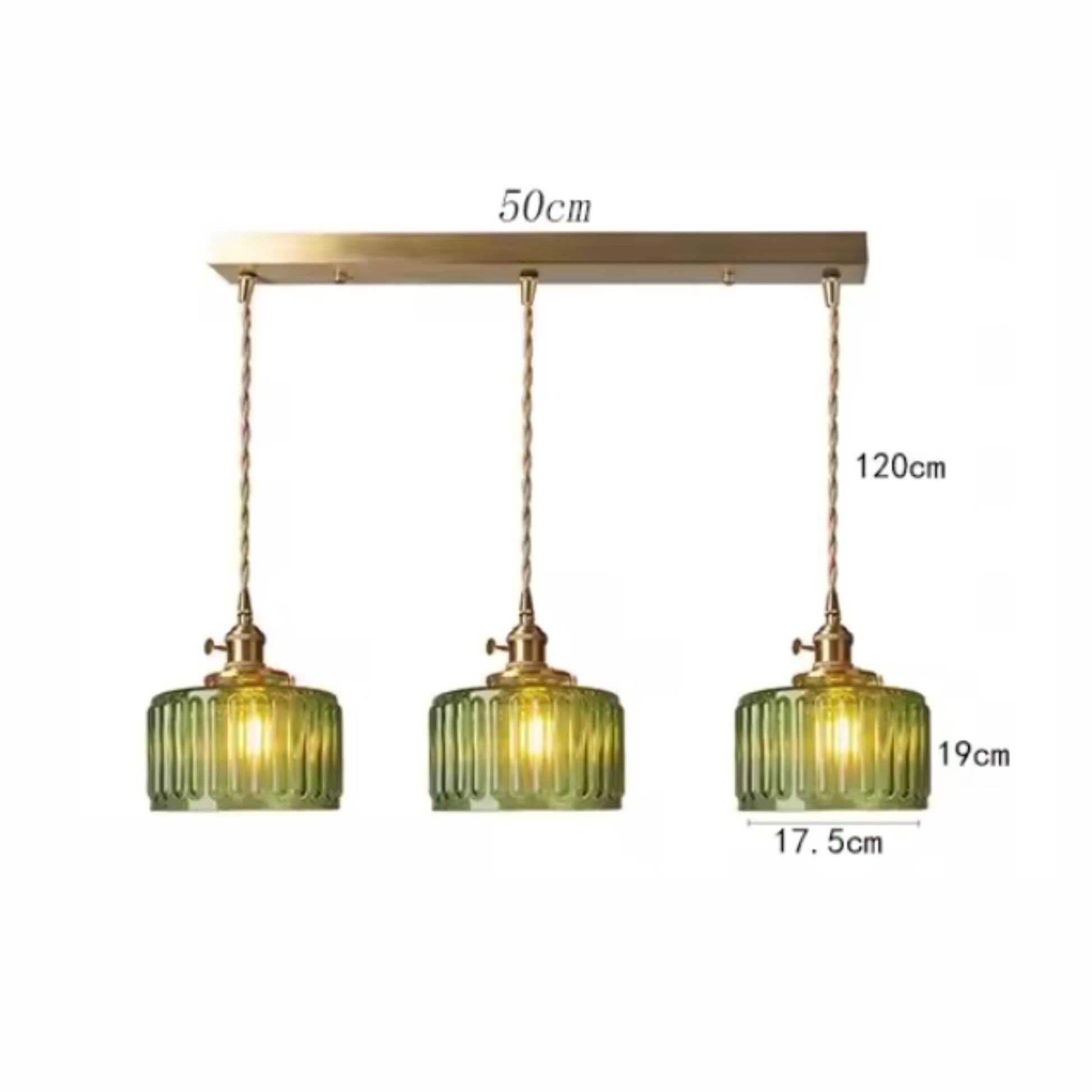 Plafonnier Verre Transparent Suspendu Moderne pour Intérieurs Tendance - PlafonnierDeco