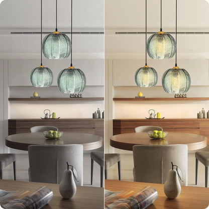 Plafonnier Design Verre Soufflé pour Ambiance Tamisée - PlafonnierDeco