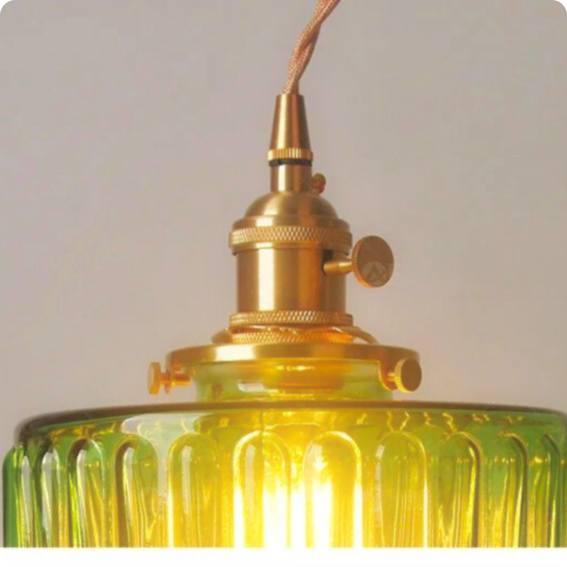 Plafonnier Verre Transparent Suspendu Moderne pour Intérieurs Tendance - PlafonnierDeco
