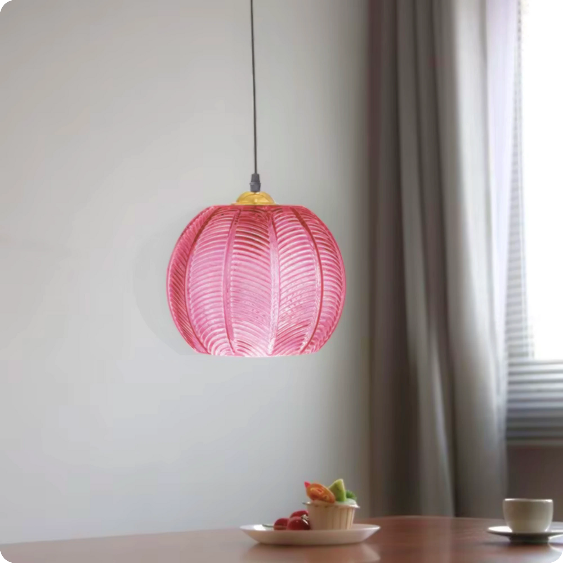 Plafonnier Design Verre Soufflé pour Ambiance Tamisée - PlafonnierDeco