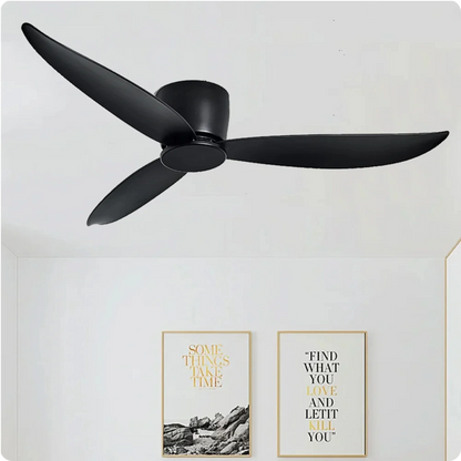 Plafonnier Ventilateur Moderne - Lames ABS Réversibles - PlafonnierDeco