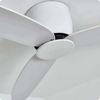 Plafonnier Ventilateur Moderne - Lames ABS Réversibles - PlafonnierDeco