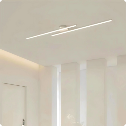 Plafonnier Barre LED Noir Mat - Intensité Ajustable - PlafonnierDeco