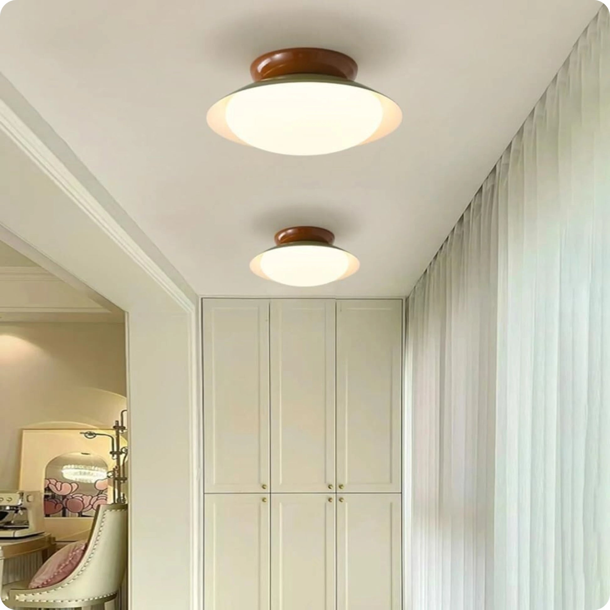 Plafonnier LED moderne avec variateur pour éclairage intérieur - PlafonnierDeco