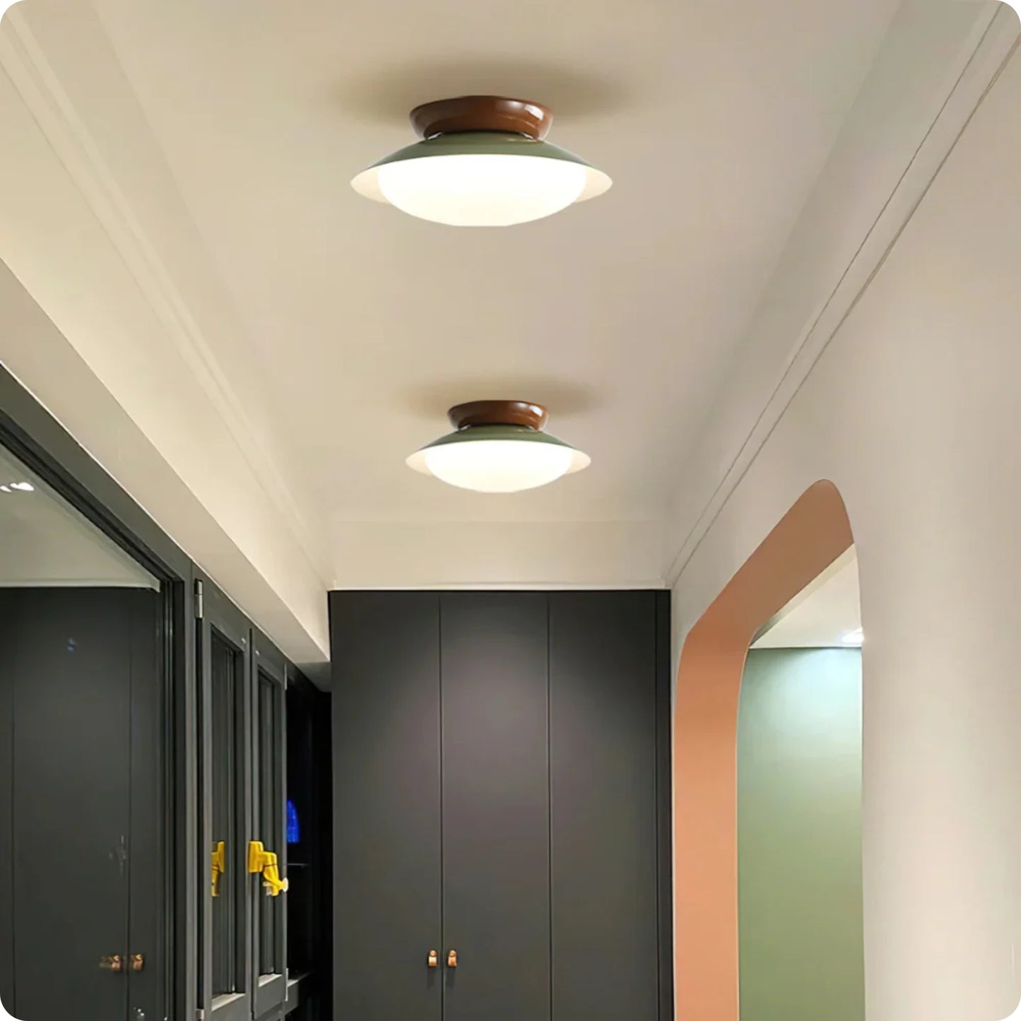 Plafonnier LED moderne avec variateur pour éclairage intérieur - PlafonnierDeco