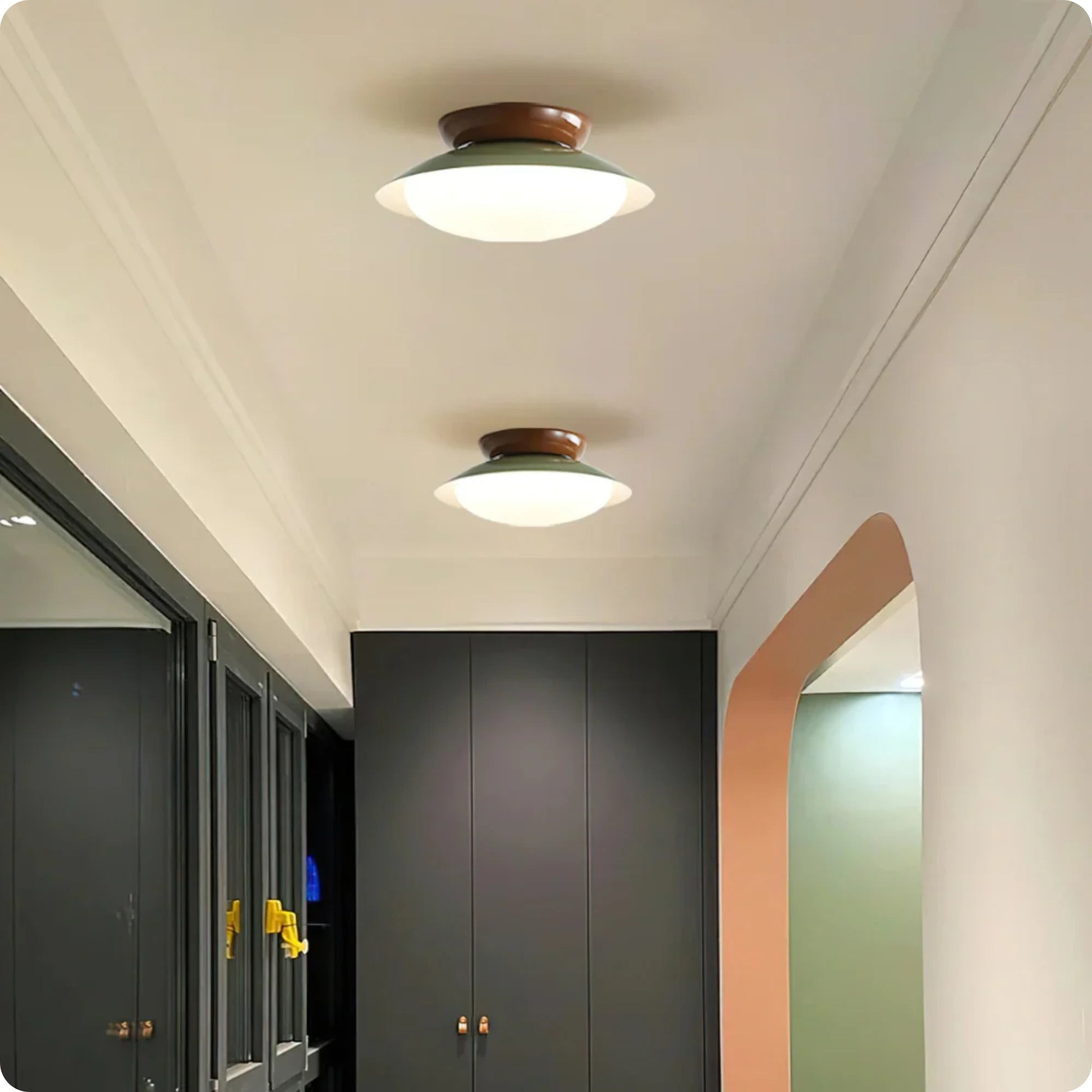 Plafonnier LED moderne avec variateur pour éclairage intérieur - PlafonnierDeco