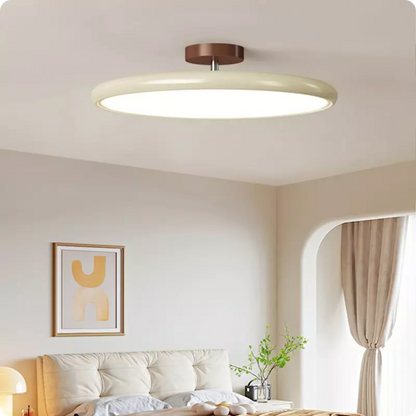 Plafonnier LED rond en métal avec design moderne et décoratif - PlafonnierDeco