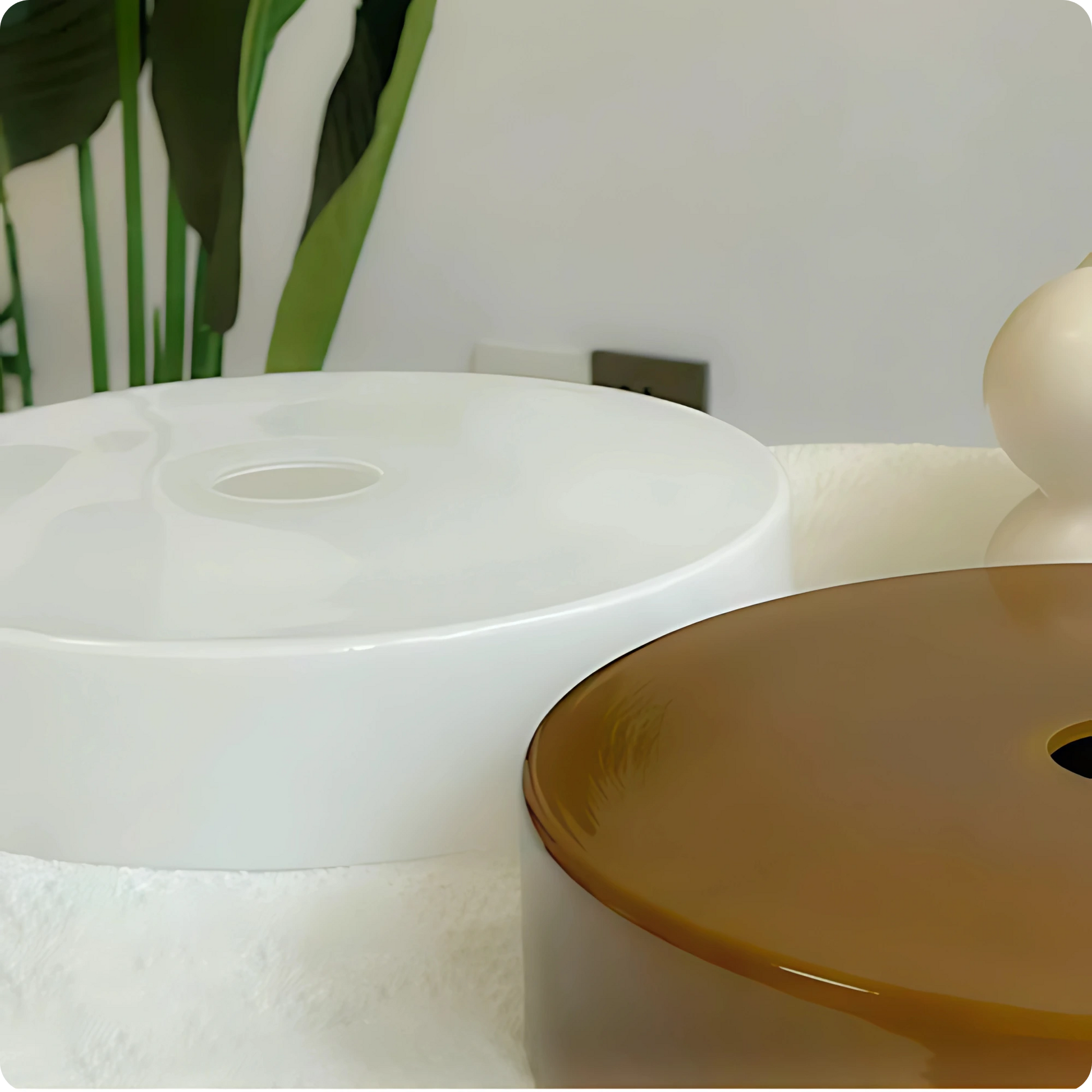Plafonnier en verre laiteux vert moderne – Lumière LED élégante - PlafonnierDeco
