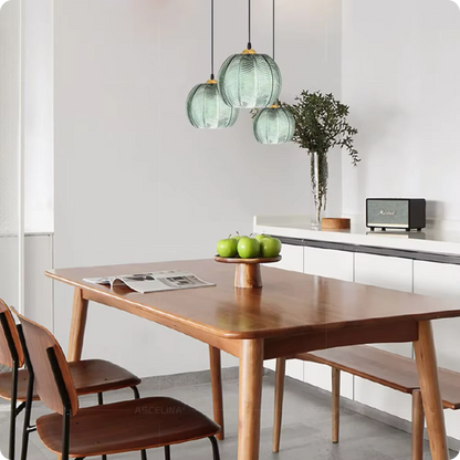 Plafonnier Design Verre Soufflé pour Ambiance Tamisée - PlafonnierDeco