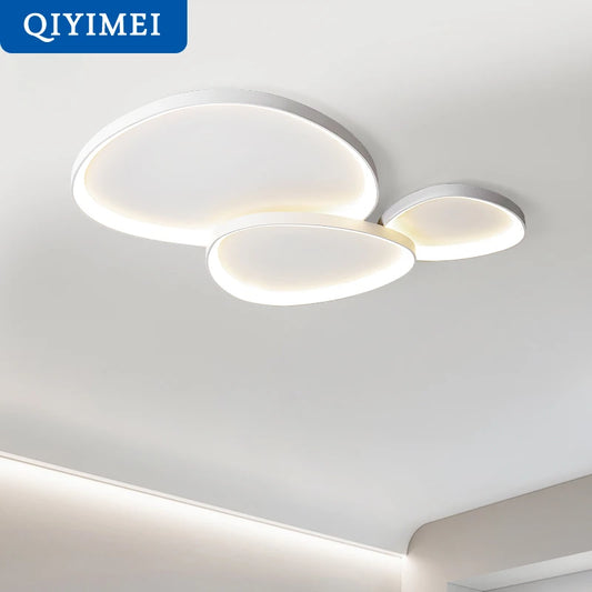 Plafonnier Design Moderne Semi-encastré LED à intensité variable
