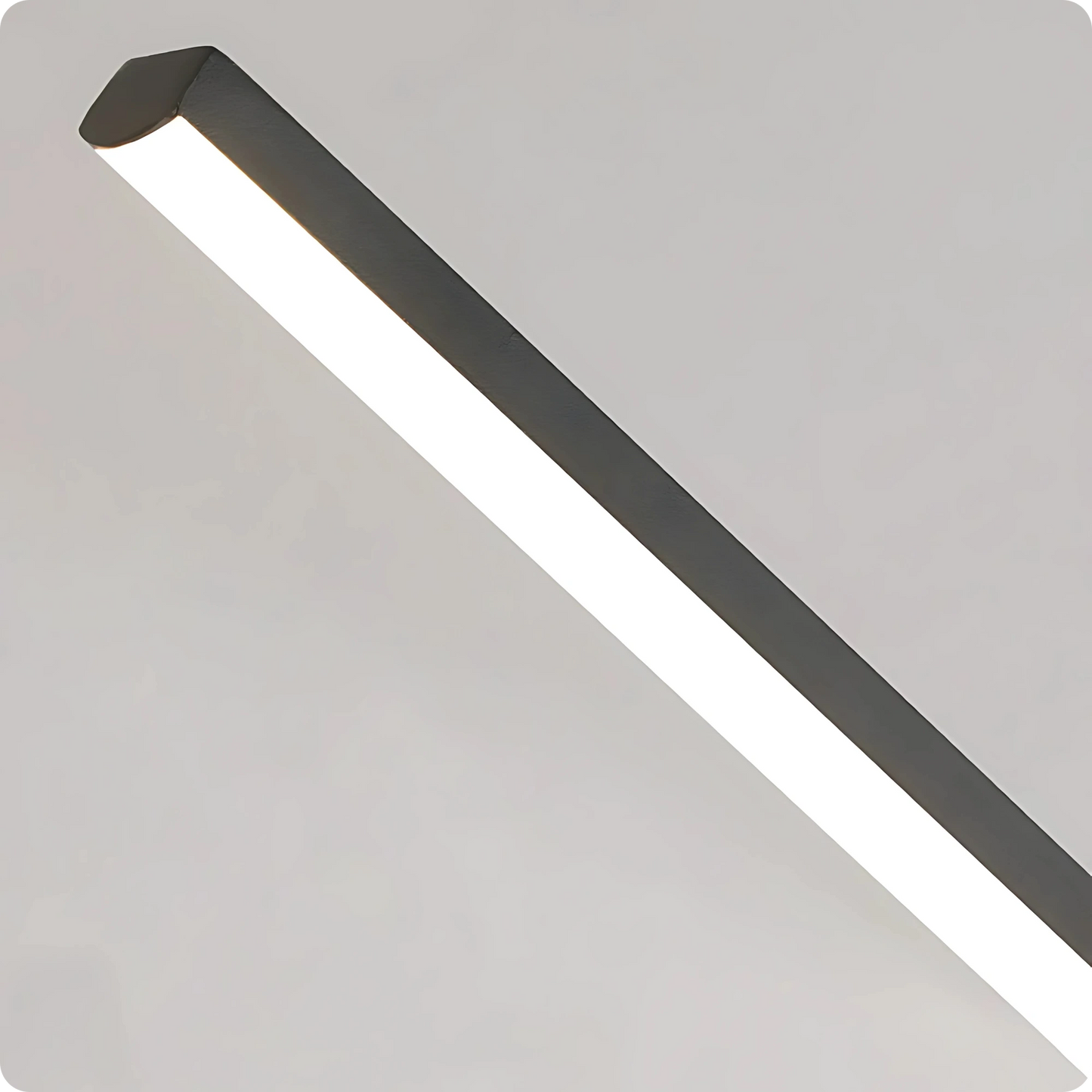 Plafonnier Barre LED Noir Mat - Intensité Ajustable - PlafonnierDeco