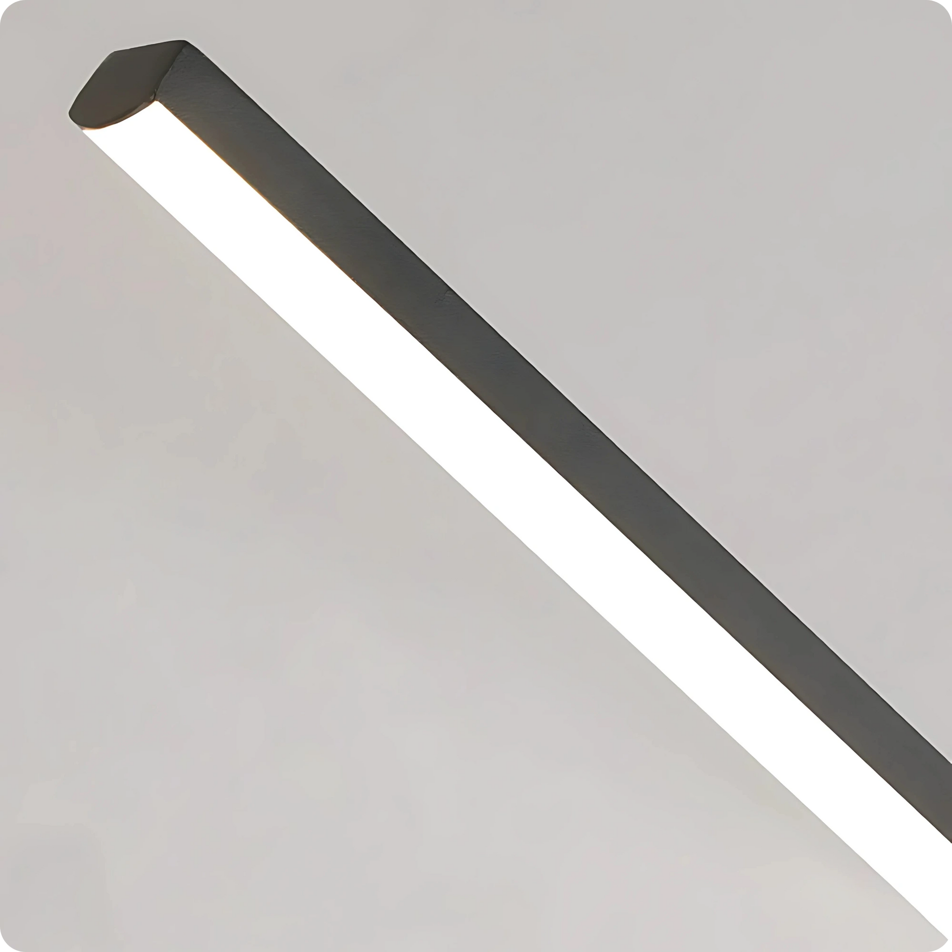 Plafonnier Barre LED Noir Mat - Intensité Ajustable - PlafonnierDeco