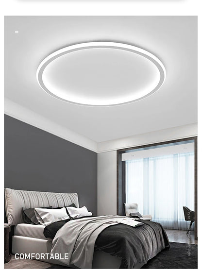 Plafonnier Circulaire Minimaliste LED Dimmable Rond