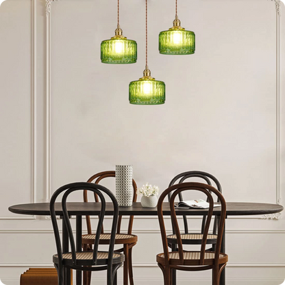 Plafonnier Verre Transparent Suspendu Moderne pour Intérieurs Tendance - PlafonnierDeco