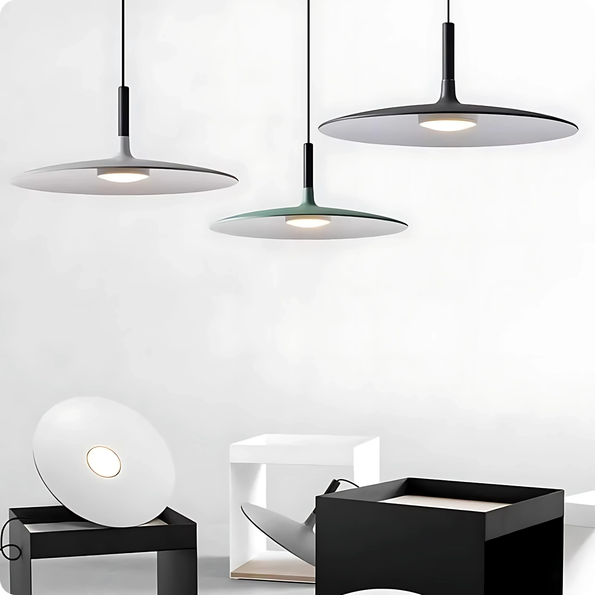 Plafonnier Suspendu Forme Cône Scandinave Moderne - PlafonnierDeco