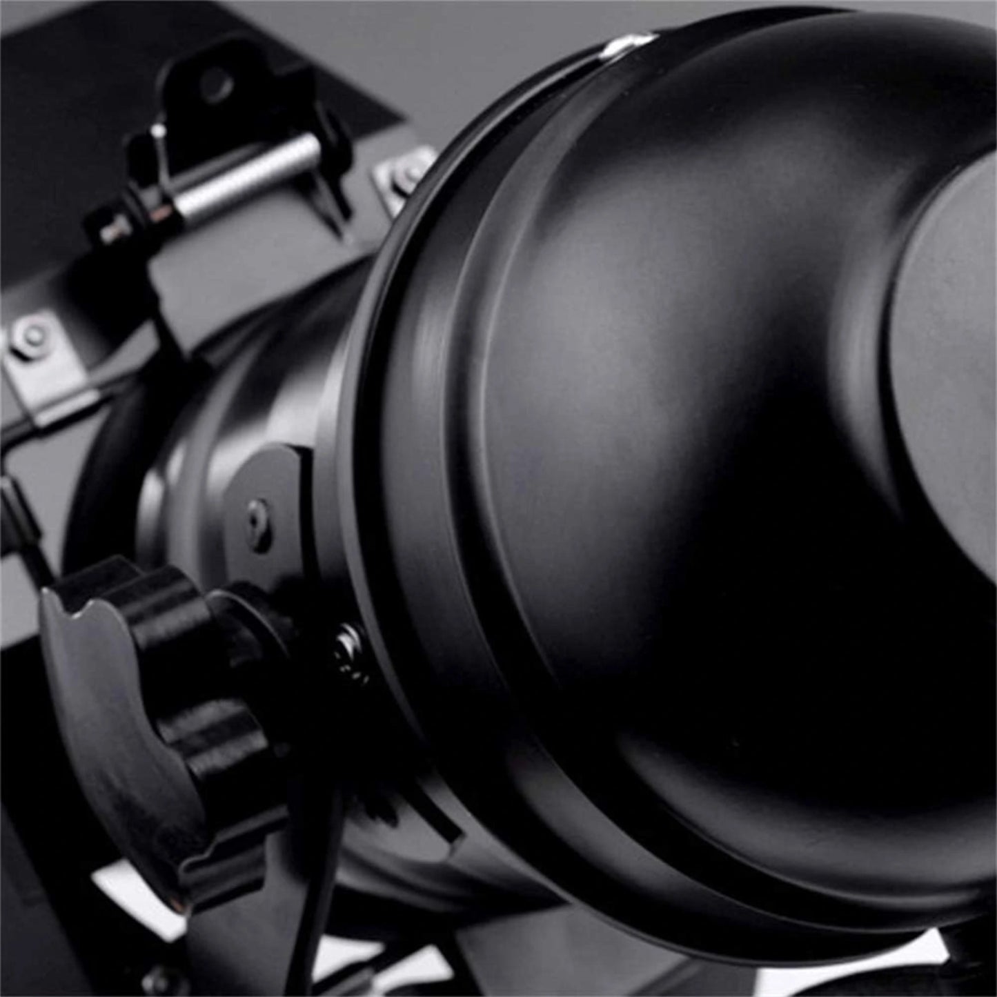 Plafonnier Spot Métal Noir Orientable E27 Style Industriel Rail Unique - PlafonnierDeco