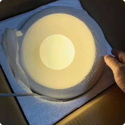 Plafonnier nid d'oiseau rond moderne en métal pour une lumière douce - PlafonnierDeco