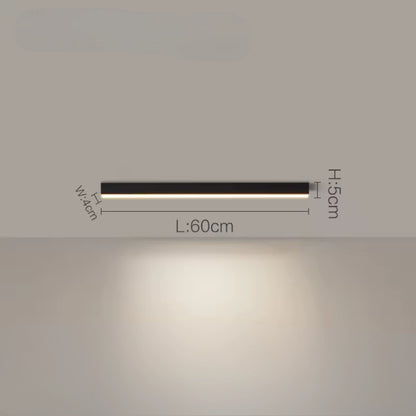 Plafonnier LED Longue Bande - Style Minimaliste Épuré