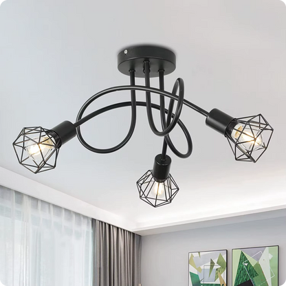 Plafonnier Design Multi-branches Style Moderne LED - PlafonnierDeco