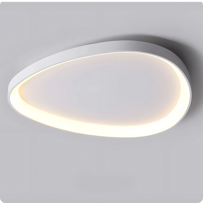 Plafonnier Design Moderne Semi-encastré LED à intensité variable - PlafonnierDeco