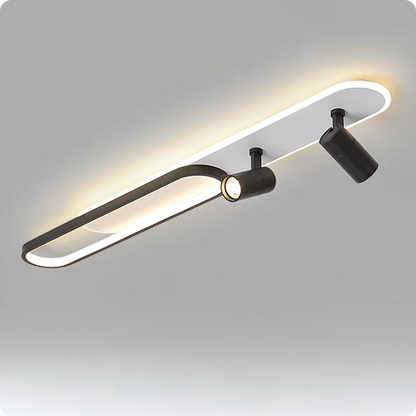 Plafonnier Moderne à Spots LED et Température Changeable - PlafonnierDeco