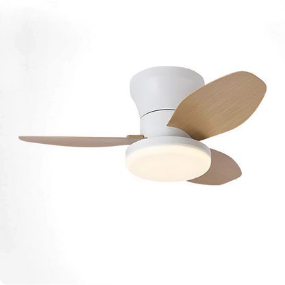 Plafonnier Ventilateur à 3 Pales - LED Réglable avec Télécommande - PlafonnierDeco
