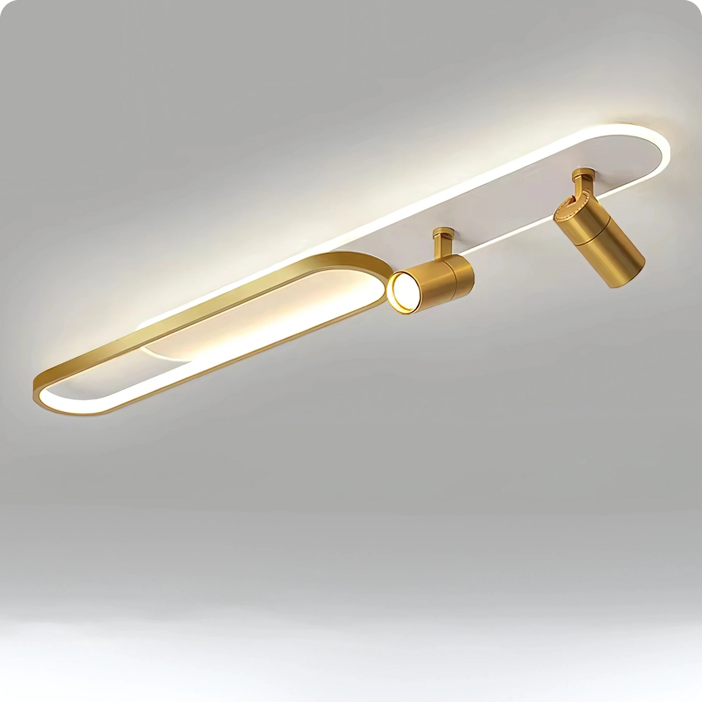 Plafonnier Moderne à Spots LED et Température Changeable - PlafonnierDeco