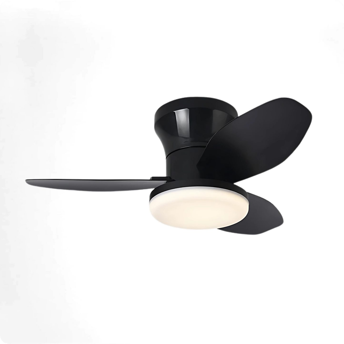 Plafonnier Ventilateur à 3 Pales - LED Réglable avec Télécommande - PlafonnierDeco