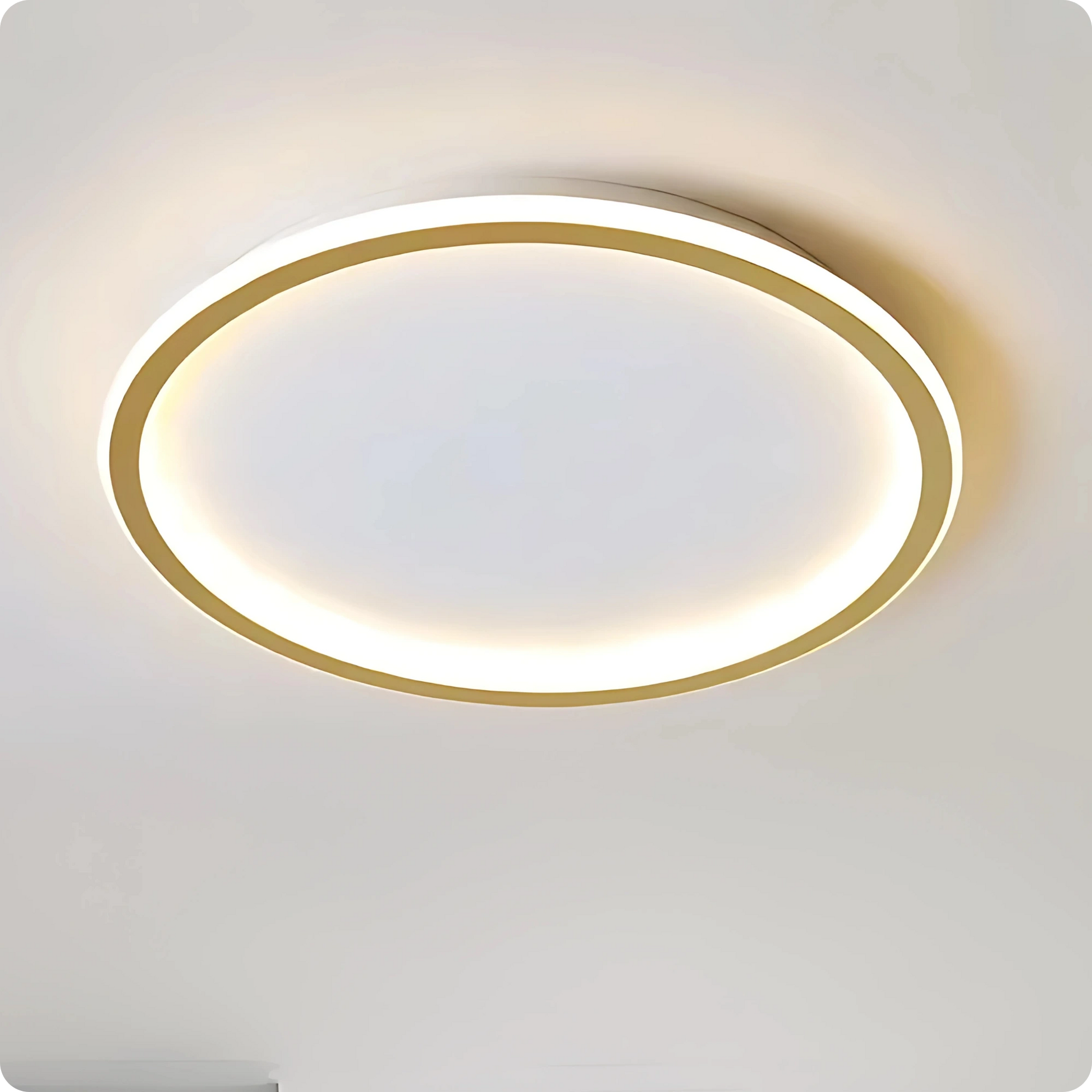 Plafonnier Circulaire Minimaliste LED Dimmable Rond - PlafonnierDeco