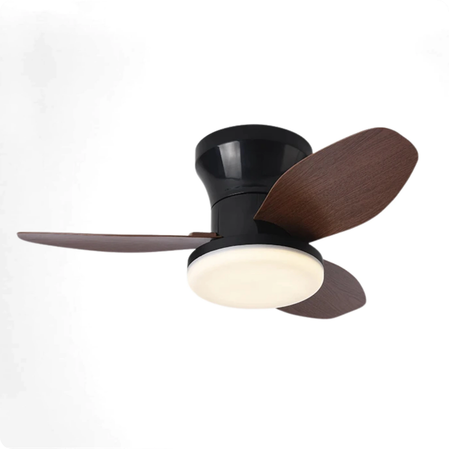Plafonnier Ventilateur à 3 Pales - LED Réglable avec Télécommande - PlafonnierDeco