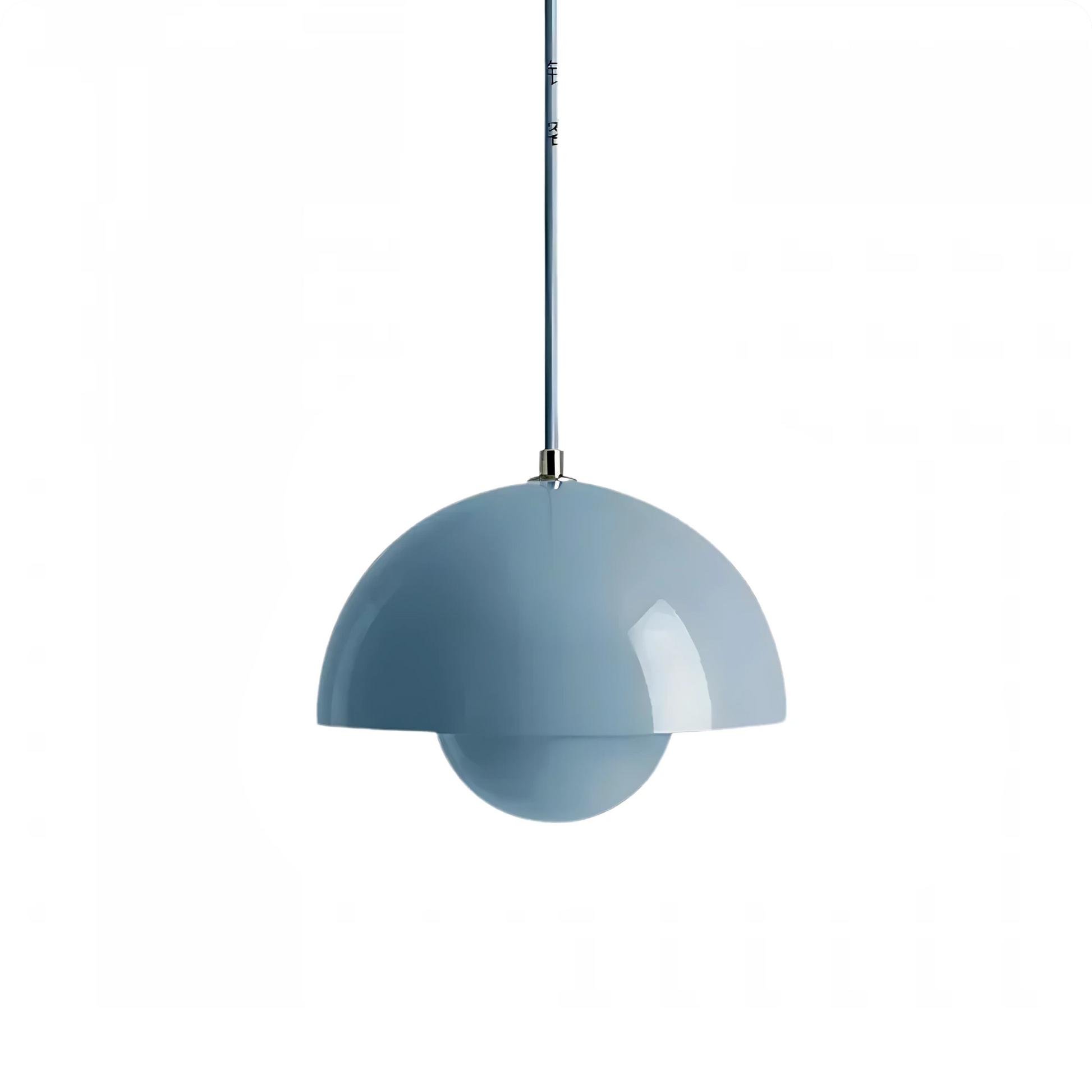Plafonnier LED Suspendu Style Bourgeon en Métal Peint Multicolore - PlafonnierDeco