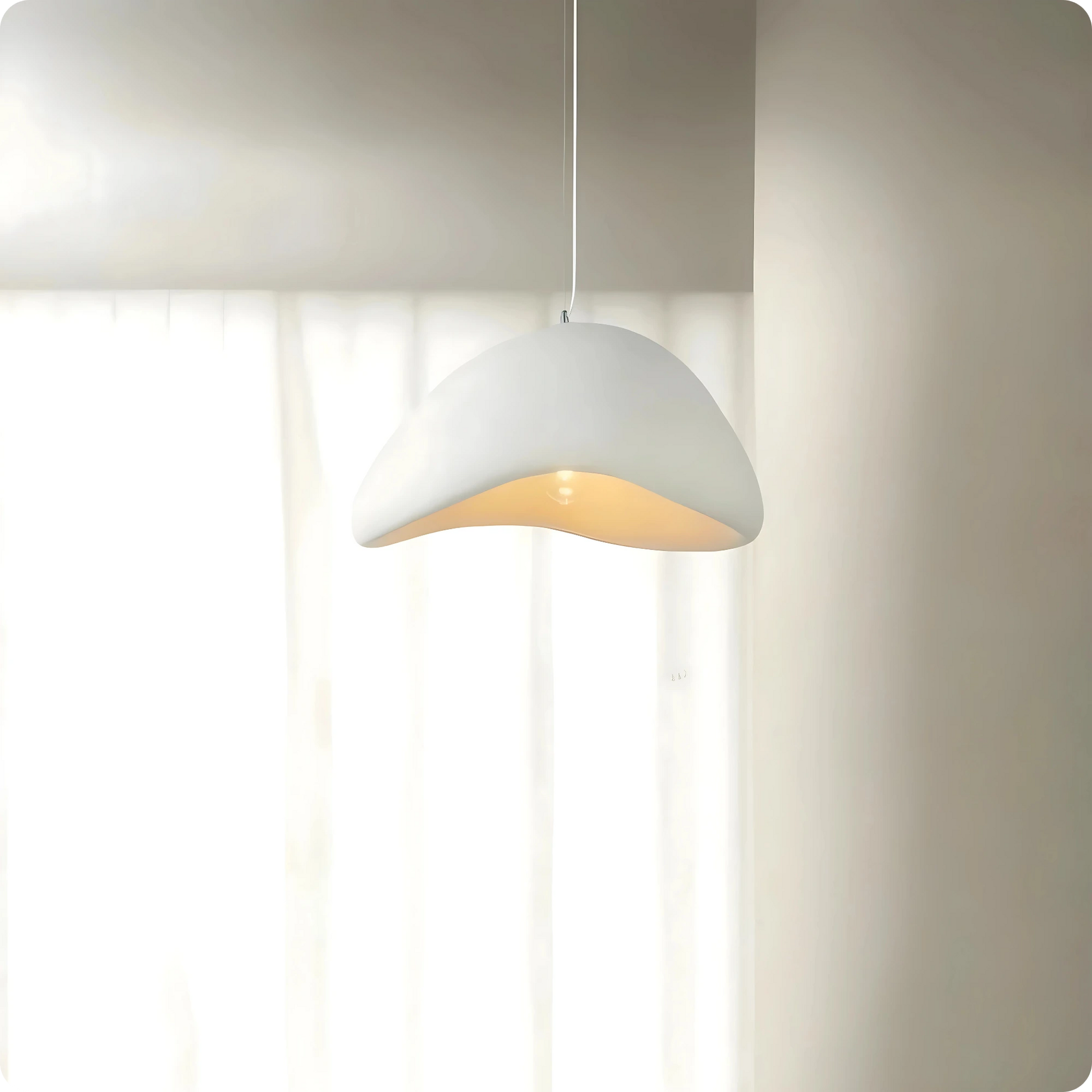 Plafonnier Moderne LED – Suspension E27 en Fer Peint Blanc Élégant - PlafonnierDeco